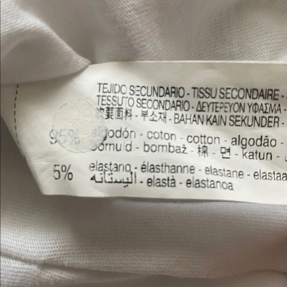 Zara unique boxy t shirt! Size medium wording on back & front - Picture 10 of 11